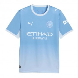 Puma Maglia Calcio Mcfc Home Replica 26 27 Azzurro Blu Uomo