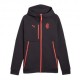 Puma Felpa Calcio Ac Milan Pumatech Fz Antracite Rosso Uomo