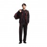 Puma Pantaloni Allenamento Calcio Ac Milan Pumatech Antracite Rosso Uomo