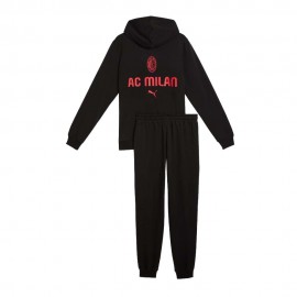 Puma Tuta Calcio Ac Milan Ftbl Culture Nero Rosso Uomo