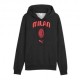 Puma Felpa Calcio Ac Milan Antracite Rosso Uomo