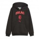 Puma Felpa Calcio Ac Milan Antracite Rosso Bambino