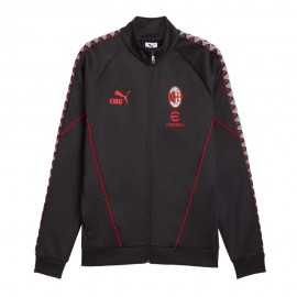 Puma Felpa Ac Milan King Anthem Antracite Rosso Uomo