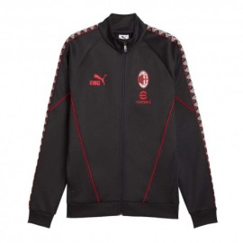 Puma Felpa Ac Milan King Anthem Antracite Rosso Uomo