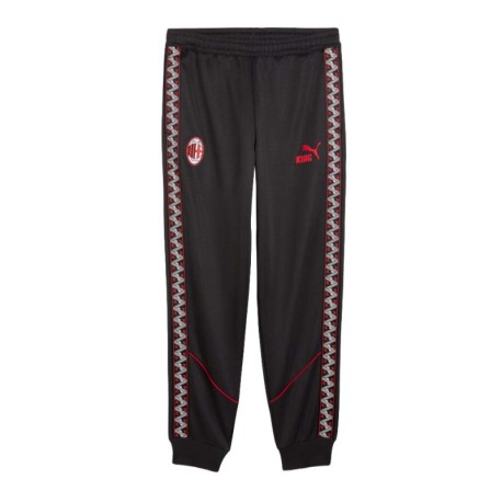Puma Pantaloni Allenamento Calcio Ac Milan King Anthem Antracite Rosso Uomo