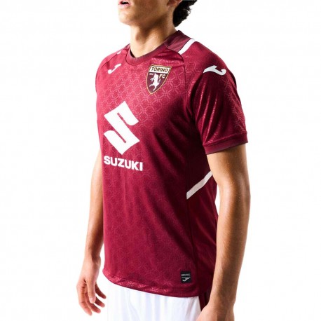 Joma Sport Maglia Calcio Torino Home 26 27 Granata Bianco Uomo