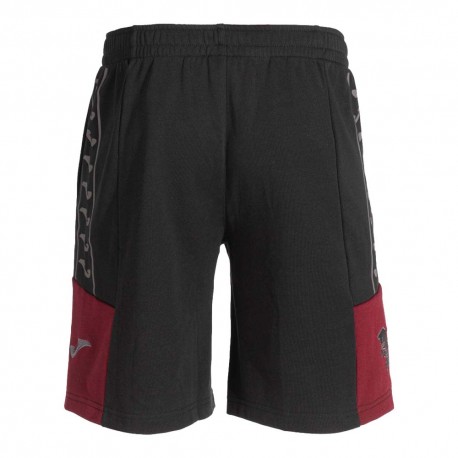 Joma Sport Pantaloncini Calcio Torino 1C1C Nero Granata Uomo