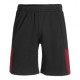 Joma Sport Pantaloncini Calcio Torino 1C1C Nero Granata Uomo