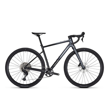 Focus Atlas 6.7 Cues U6030 1X11V Steelgray Nero - Bici Gravel