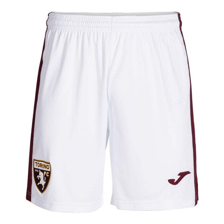 Joma Sport Pantaloncini Calcio Torino Away 26 27 Bianco Granata Bambino