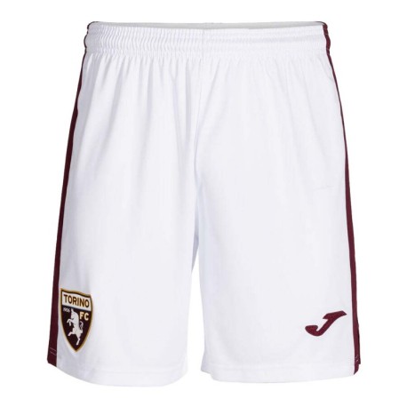 Joma Sport Pantaloncini Calcio Torino Away 26 27 Bianco Granata Bambino