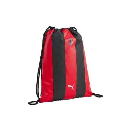 Puma Zaino A Sacca Ac Milan Ess Nero Rosso