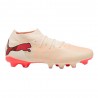 Puma Future 9 Match Fg Ag Bianco Rosso - Scarpe Da Calcio Uomo