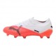 Puma Ultra Nitro 7 Pro Fg Bianco Rosso - Scarpe Da Calcio Uomo