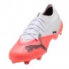 Puma Ultra Nitro 7 Pro Fg Bianco Rosso - Scarpe Da Calcio Uomo