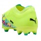 Puma Ultra Nitro 7 Match Adv Level Fg Ag Lime Multicolor - Scarpe Da Calcio Uomo