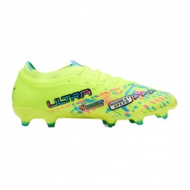 Puma Ultra Nitro 7 Match Adv Level Fg Ag Lime Multicolor - Scarpe Da Calcio Uomo