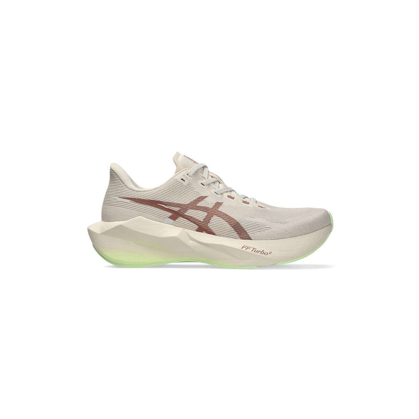 Asics Uomo Rosso Novablast 6 Sneakers Da Corsa Rosa E Gialle - Immagine 3
