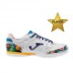 Joma Sport Top Flex 2682 Indoor Lucao Bianco Blu - Scarpe Da Calcio Uomo
