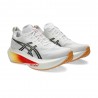 Asics Megablast Bianco Arancio Glow - Scarpe Running Uomo