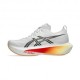 Asics Megablast Bianco Arancio Glow - Scarpe Running Uomo