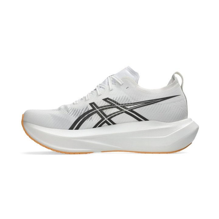 Asics Megablast Bianco Arancio Glow - Scarpe Running Uomo
