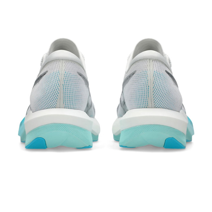 Asics Magic Speed 5 Bianco Pure Argento - Scarpe Running Uomo