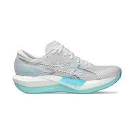 Asics Magic Speed 5 Bianco Pure Argento - Scarpe Running Uomo