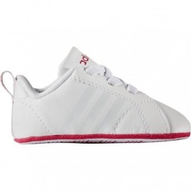 Adidas Scarpa Bambino Advantage Crib Bianco/Rosa