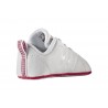 Adidas Scarpa Bambino Advantage Crib Bianco/Rosa