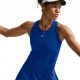 Nike Canotta Tennis Victory Old Blu Bianco Donna
