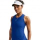 Nike Canotta Tennis Victory Old Blu Bianco Donna