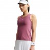 Nike Canotta Tennis Victory Rosa Smoke Bianco Donna