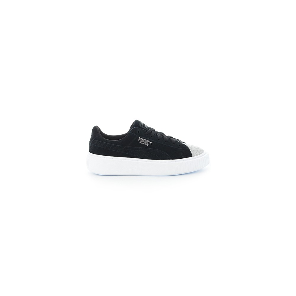 Image of Puma Scarpe Bambino Platform Glam Gs Nero/Silver EUR 20 / UK 4