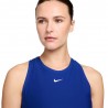 Nike Vestito Tennis Victory Old Blu Bianco Donna