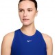 Nike Vestito Tennis Victory Old Blu Bianco Donna