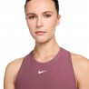 Nike Vestito Tennis Victory Rosa Smoke Bianco Donna