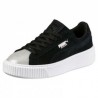 Puma Scarpa Bambino Platform Glam Gs Nero/Silver