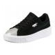 Puma Scarpa Bambino Platform Glam Gs Nero/Silver