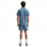 Nike Polo Tennis Advantage Smokeyblu Bianco Uomo