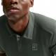Nike Polo Tennis Advantage Camo Verde Cucumber Calm Uomo