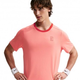 Nike T-Shirt Advantage Atomic Rosa Picante Red Uomo