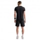 Nike T-Shirt Tennis Court Victory 55.2 Nero Bianco Uomo