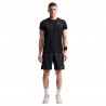 Nike T-Shirt Tennis Court Victory 55.2 Nero Bianco Uomo