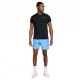 Nike T-Shirt Tennis Court Victory 55.2 Nero Bianco Uomo