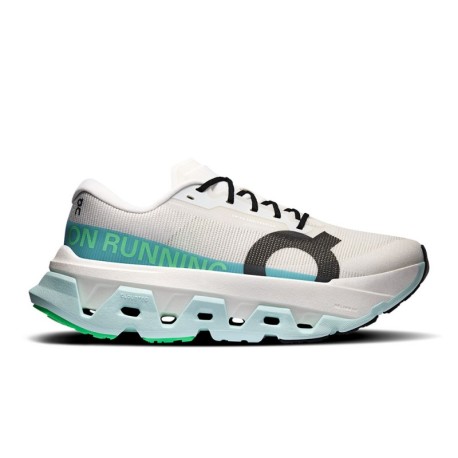 On Cloudmonster Hyper 3 Ivory Flurry - Scarpe Running Donna