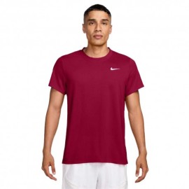 Nike T-Shirt Tennis Victory Team Rosso Bianco Uomo