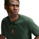 Nike T-Shirt Tennis Dri-Fit Cotton Dark Verde Uomo