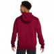 Nike Felpa Tennis Logo Court Team Rosso Pale Ivory Uomo