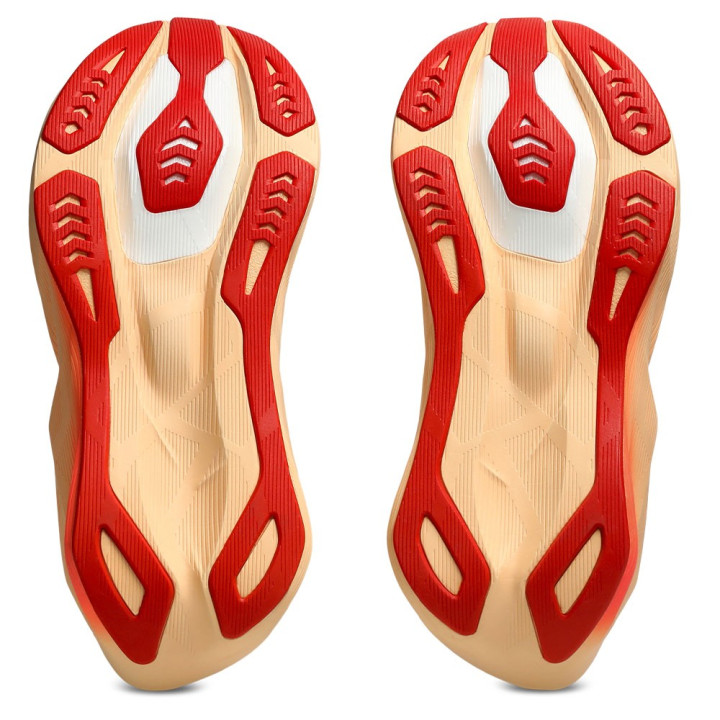 Asics Novablast 6 Rise Shine Ed Bianco Arancio Glow - Scarpe Running Donna
